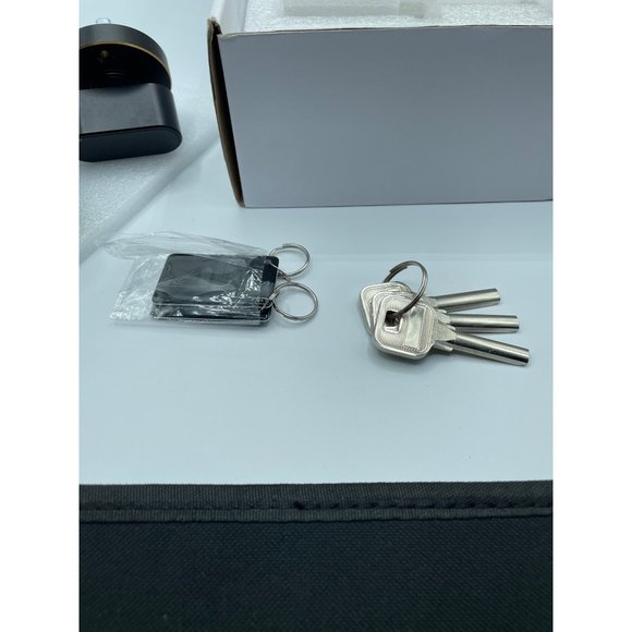 LOQRON Smart Door Knob, Keyless Entry Biometric Door Knobs, 5-in-1 Electric Digi - Picture 9 of 11